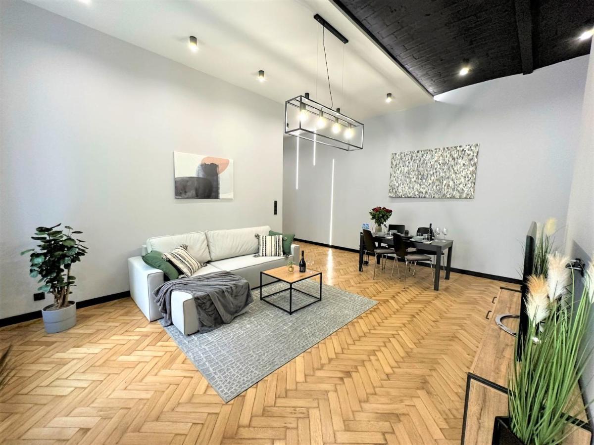 Luxury 100M2 Loft Design-Apartment At Wawel + Netflix Cracóvia Exterior foto